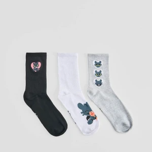 Długie skarpetki 3-pak Jak wytresować smoka House