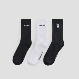 Długie skarpetki 3-pak Playboy House
