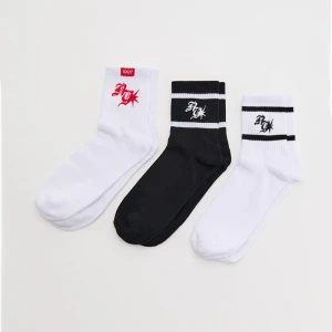 Długie skarpetki 3-pak w stylu streetwear House