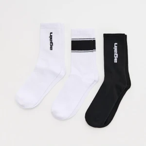 Długie skarpetki 3-pak z nadrukiem House