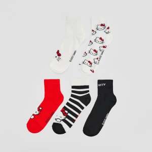 Długie skarpetki Hello Kitty 5-pak House