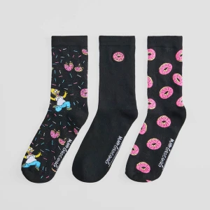 Długie skarpetki The Simpsons 3-pak House