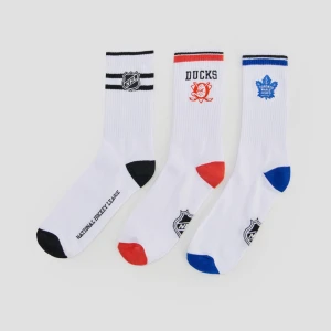 Długie skarpetki z motywem Anaheim Ducks 3-pak House