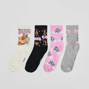 Długie skarpetki z motywem Herkules 4-pak House