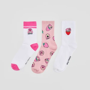 Długie skarpetki z motywem Lotso 3-pak House