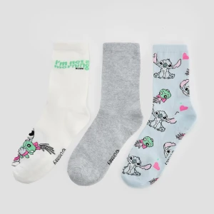 Długie skarpetki z motywem Stich'a 3-pak House