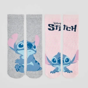Długie skarpetki z motywem Stitch'a 2-pak House