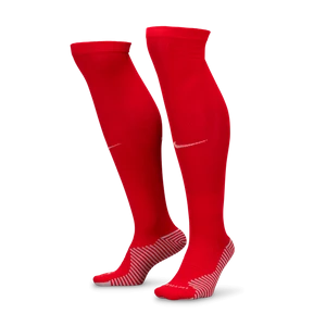 Zdjęcie produktu Długie skarpety piłkarskie Nike Dri-FIT FFF Strike (wersja domowa) - Czerwony