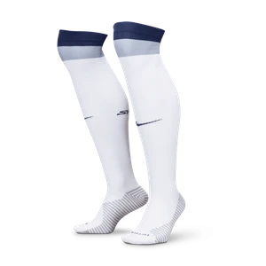 Długie skarpety piłkarskie Nike Dri-FIT Tottenham Hotspur Strike (wersja domowa) - Biel