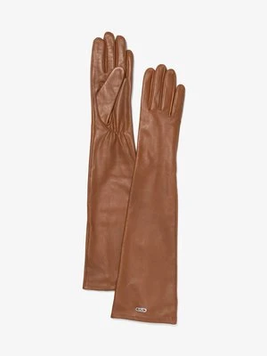 Długie skórzane rękawiczki MICHAEL Michael Kors