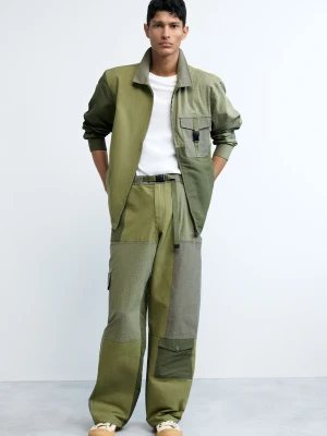 Długie spodnie militarne Desigual