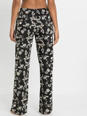 Długie spodnie piżamowe z czystej bawełny organicznej (2 pary) bonprix