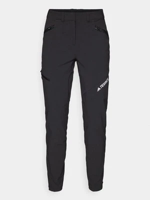 Długie spodnie trekkingowe Adidas Terrex czarny