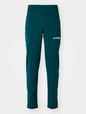 Długie spodnie trekkingowe Adidas Terrex granatowy
