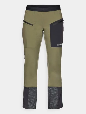 Długie spodnie trekkingowe Adidas Terrex khaki