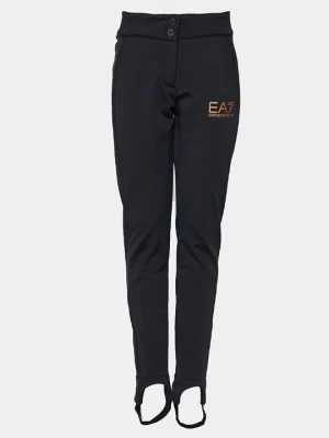 Długie spodnie trekkingowe EA7 Emporio Armani czarny