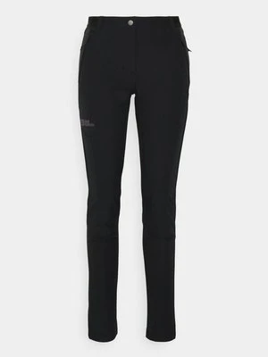 Długie spodnie trekkingowe Jack Wolfskin czarny