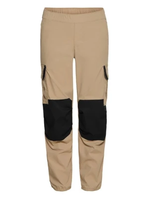 Długie spodnie trekkingowe Jack Wolfskin beżowy