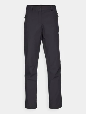 Długie spodnie trekkingowe Jack Wolfskin czarny
