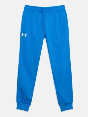 Długie spodnie trekkingowe Under Armour niebieski melanż