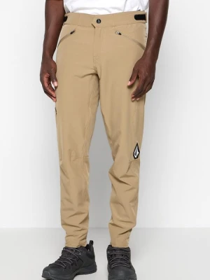 Długie spodnie trekkingowe Volcom khaki