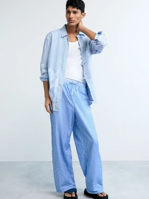 Długie spodnie w paski Desigual