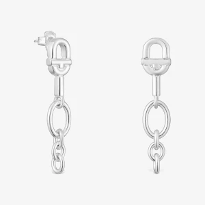 Długie Srebrne Kolczyki Tous Manifesto - Tous