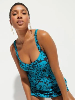 Długie tankini  (komplet 2 cz.) bonprix