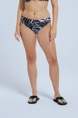 Docks damskie figi od bikini z nadrukiem - Charcoal Animal