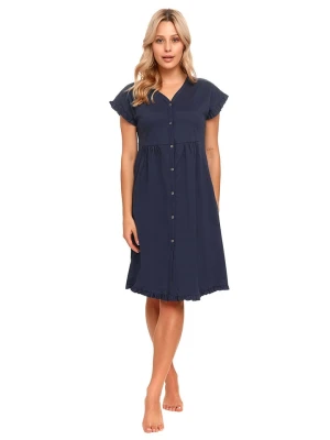 Doctor Nap Ciążowa koszula nocna w kolorze granatowym rozmiar: M
