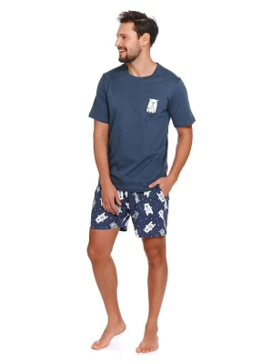 Doctor Nap Piżama w kolorze granatowym rozmiar: S