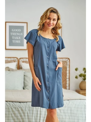 Doctor Nap Sukienka ciążowa w kolorze niebieskim rozmiar: M