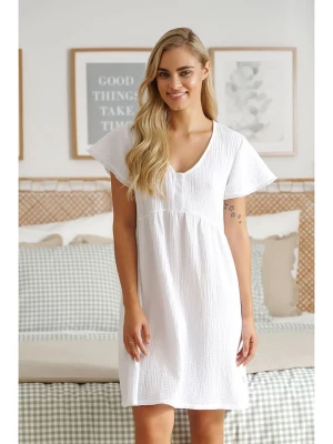 Doctor Nap Sukienka w kolorze białym rozmiar: XL