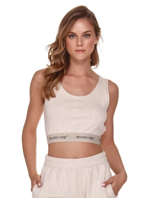 Doctor Nap Top w kolorze beżowym rozmiar: XL