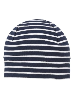 Döll Czapka beanie w kolorze granatowo-białym rozmiar: 37 cm