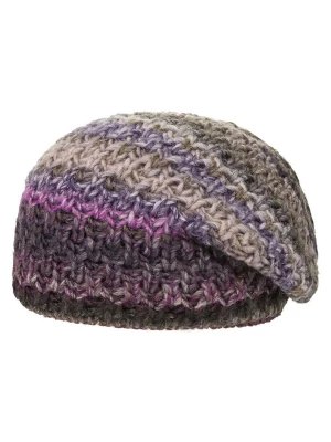 Döll Czapka beanie w kolorze szaro-fioletowym rozmiar: 55 cm