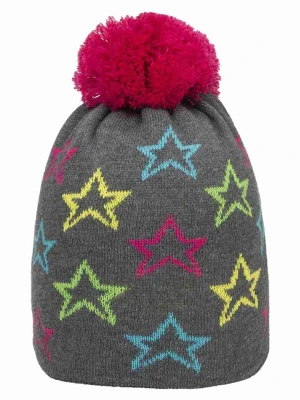 Döll Czapka w kolorze antracytowym ze wzorem rozmiar: 53 cm