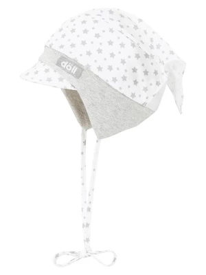 Döll Czapka w kolorze białym rozmiar: 37 cm