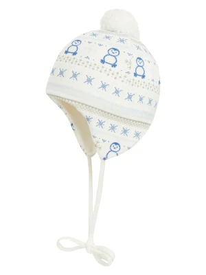 Döll Czapka w kolorze kremowo-niebieskim rozmiar: 39 cm