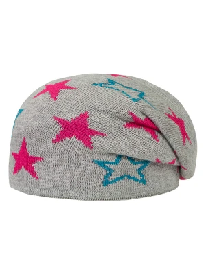 Döll Dwustronna czapka w kolorze szaro-różowym rozmiar: 55 cm