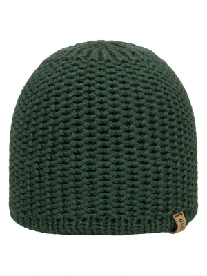 Döll Dzianinowa czapka w kolorze ciemnozielonym rozmiar: 53 cm