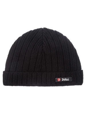 Döll Dzianinowa czapka w kolorze czarnym rozmiar: 53 cm