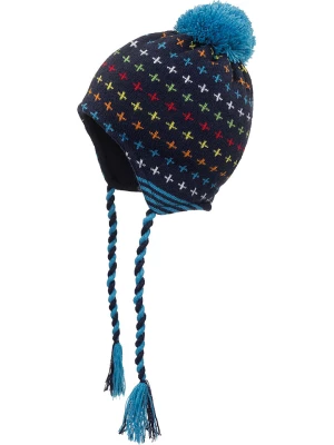 Döll Dzianinowa czapka w kolorze granatowym rozmiar: 47 cm