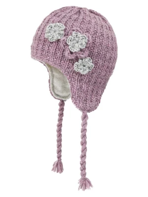 Döll Dzianinowa czapka w kolorze jasnoróżowym rozmiar: 47 cm