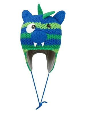 Döll Dzianinowa czapka w kolorze zielono-niebieskim rozmiar: 49 cm