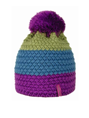 Döll Dzianinowa czapka w kolorze zielono-niebiesko-fioletowym rozmiar: 57