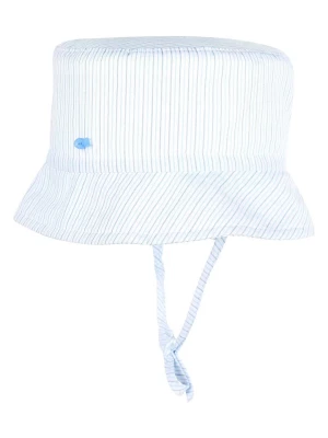 Döll Kapelusz w kolorze biało-błękitnym rozmiar: 43 cm