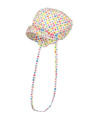 Döll Kapelusz w kolorze białym ze wzorem rozmiar: 39 cm