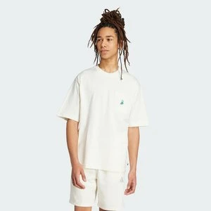 Dog Soccer Patch Pocket Graphic T-Shirt Adidas Off White