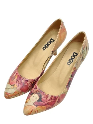 Dogo Czółenka "Rosegold" ze wzorem rozmiar: 38